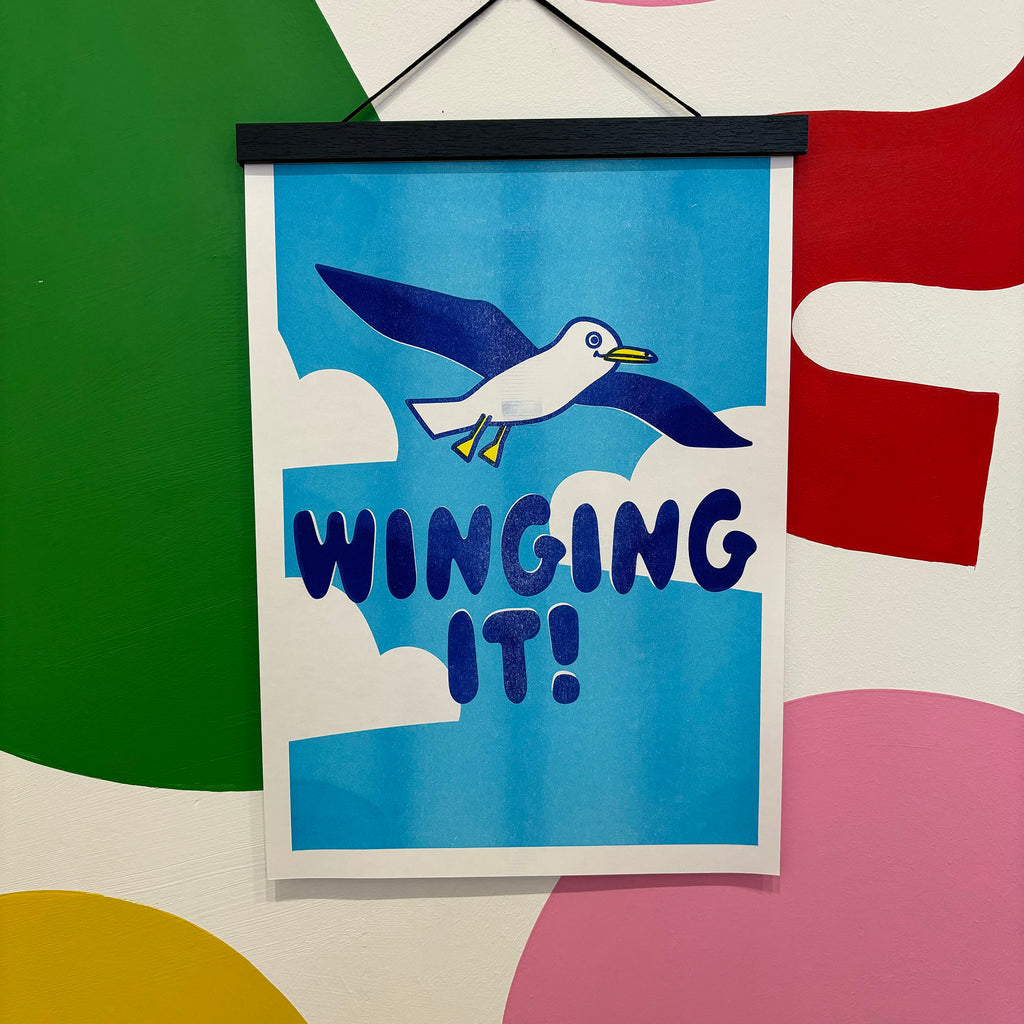 Artwork - Winging It A3 Print