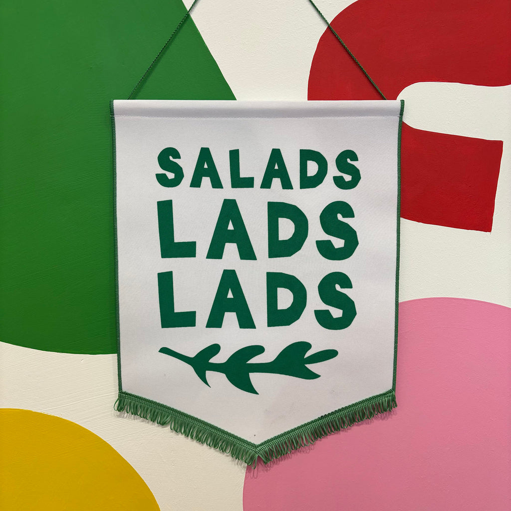 Wall Pennant - Salads Lads Lads (Large)