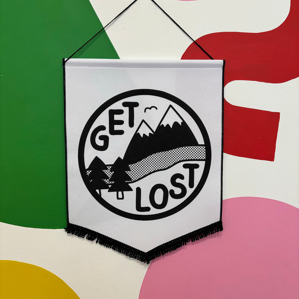 Wall Pennant - Get Lost (Large)