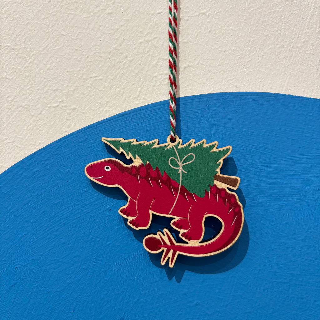 Ankylosaurus Dinosaur - Christmas Tree Decoration