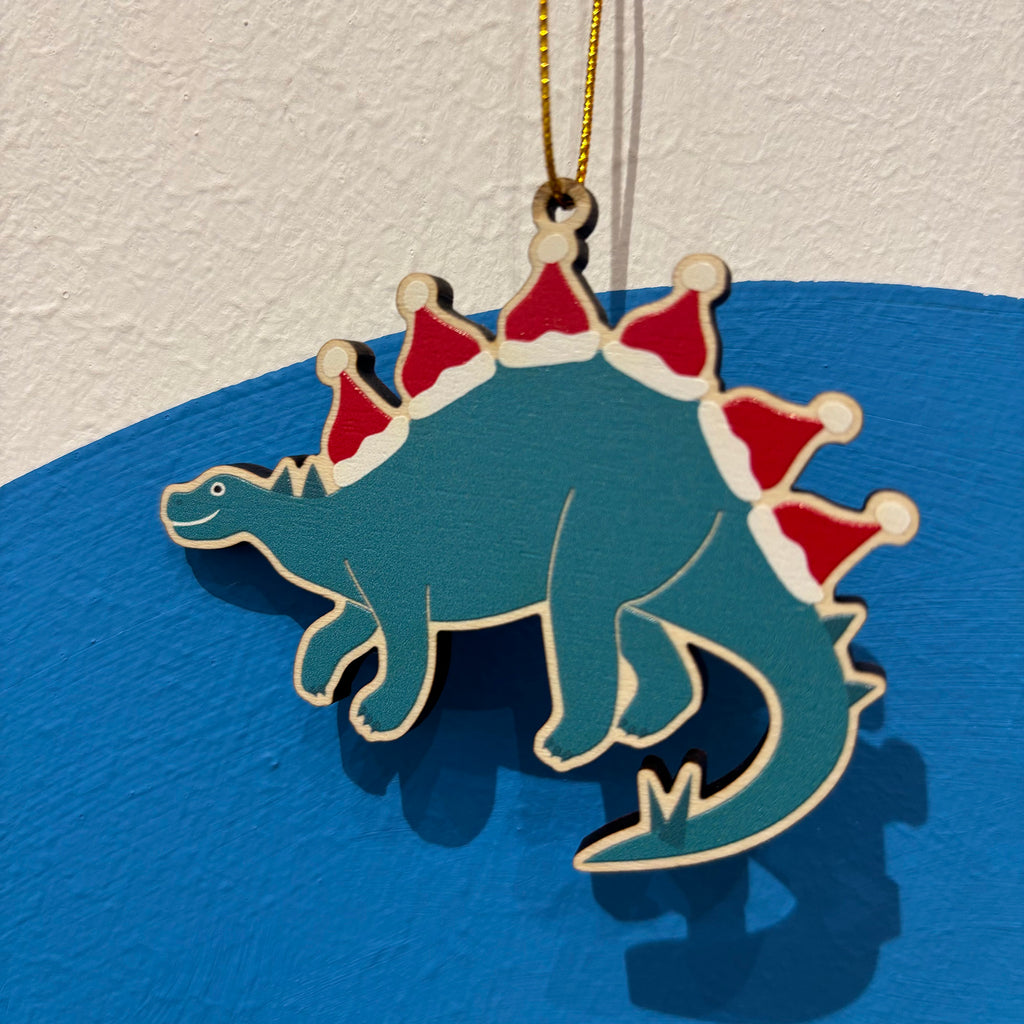Stegosaurus - Christmas Tree Decoration (A)