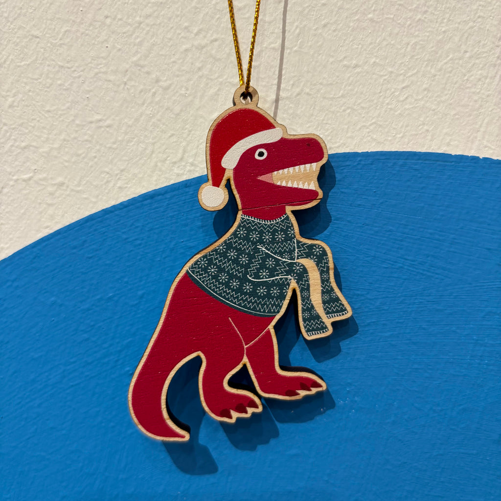 T-rex Dinosaur - Christmas Tree Decoration