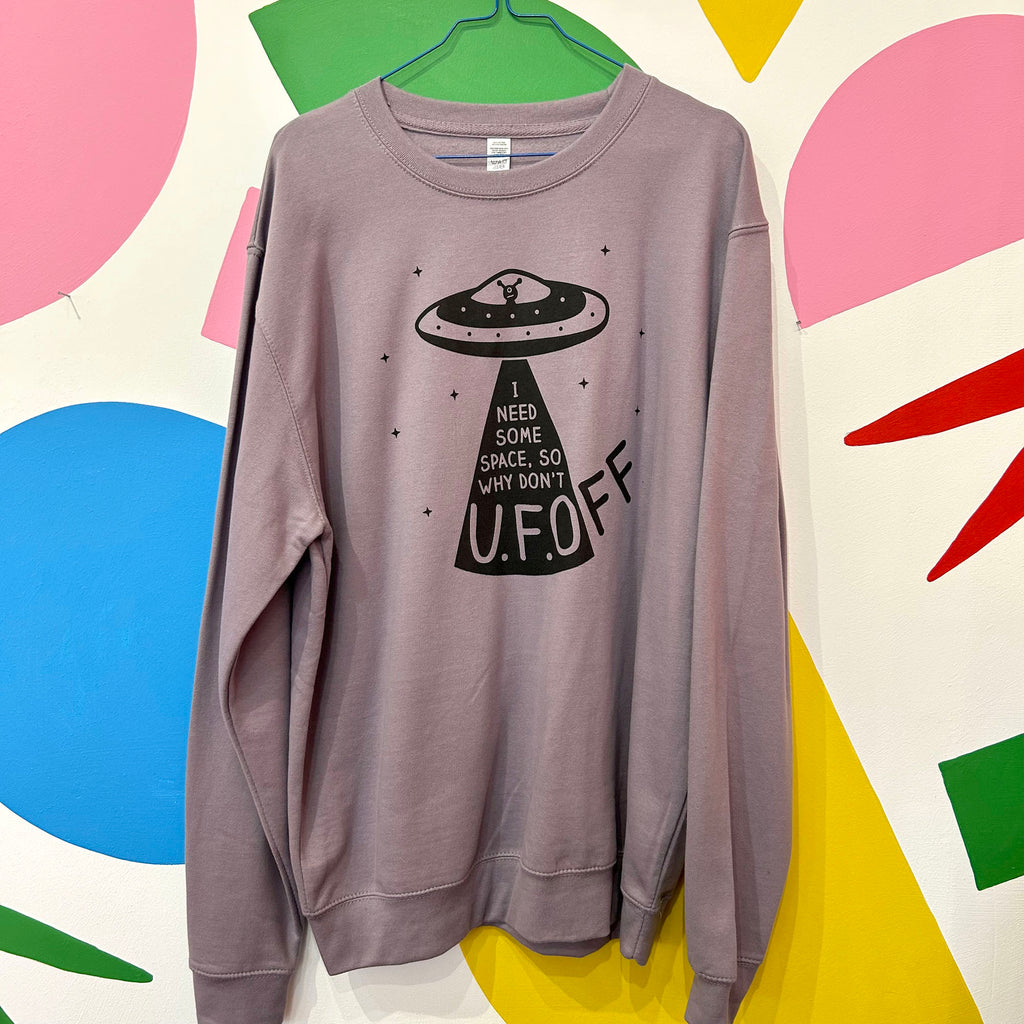 Size L - Space Sweatshirt