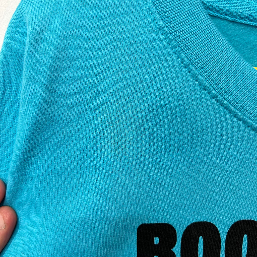 Size XL - Boom Boom Whale Sweatshirt