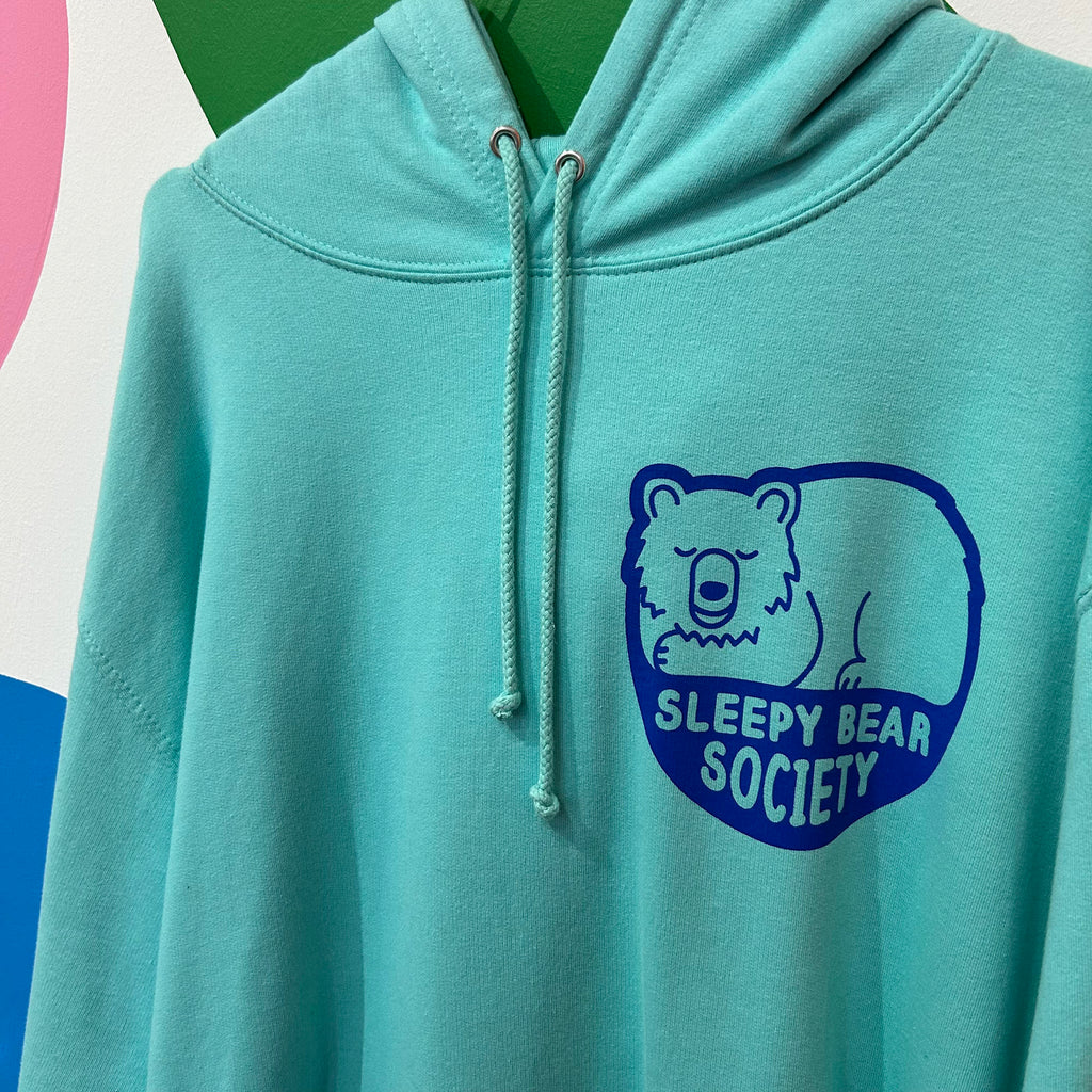 SIZE L -  SLEEPY BEAR Unisex HOODIE