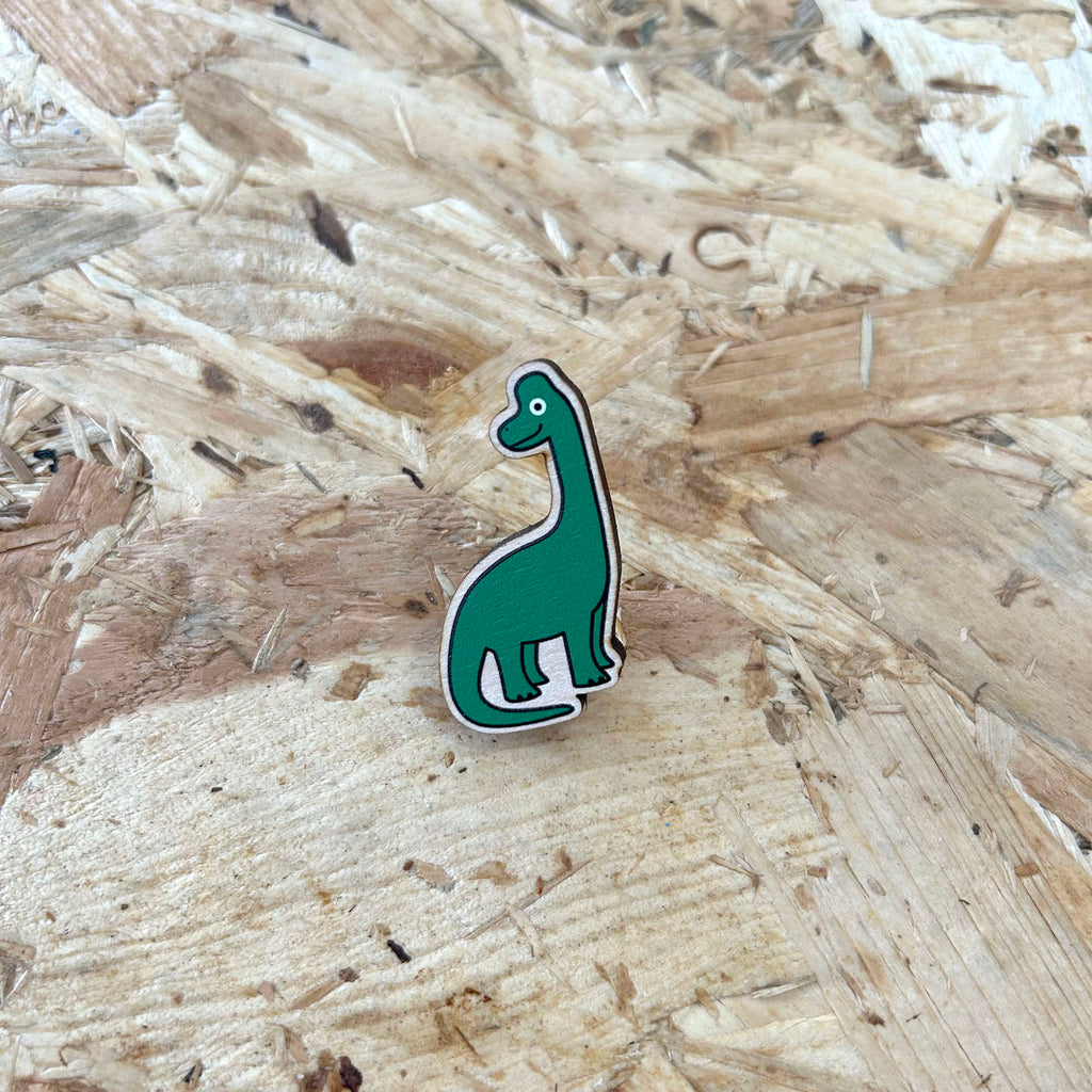 Wooden Pin - Dinosaur