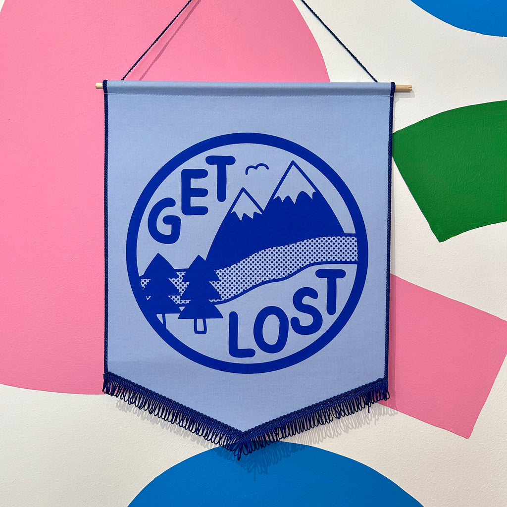 Wall Pennant - Get Lost (Large)