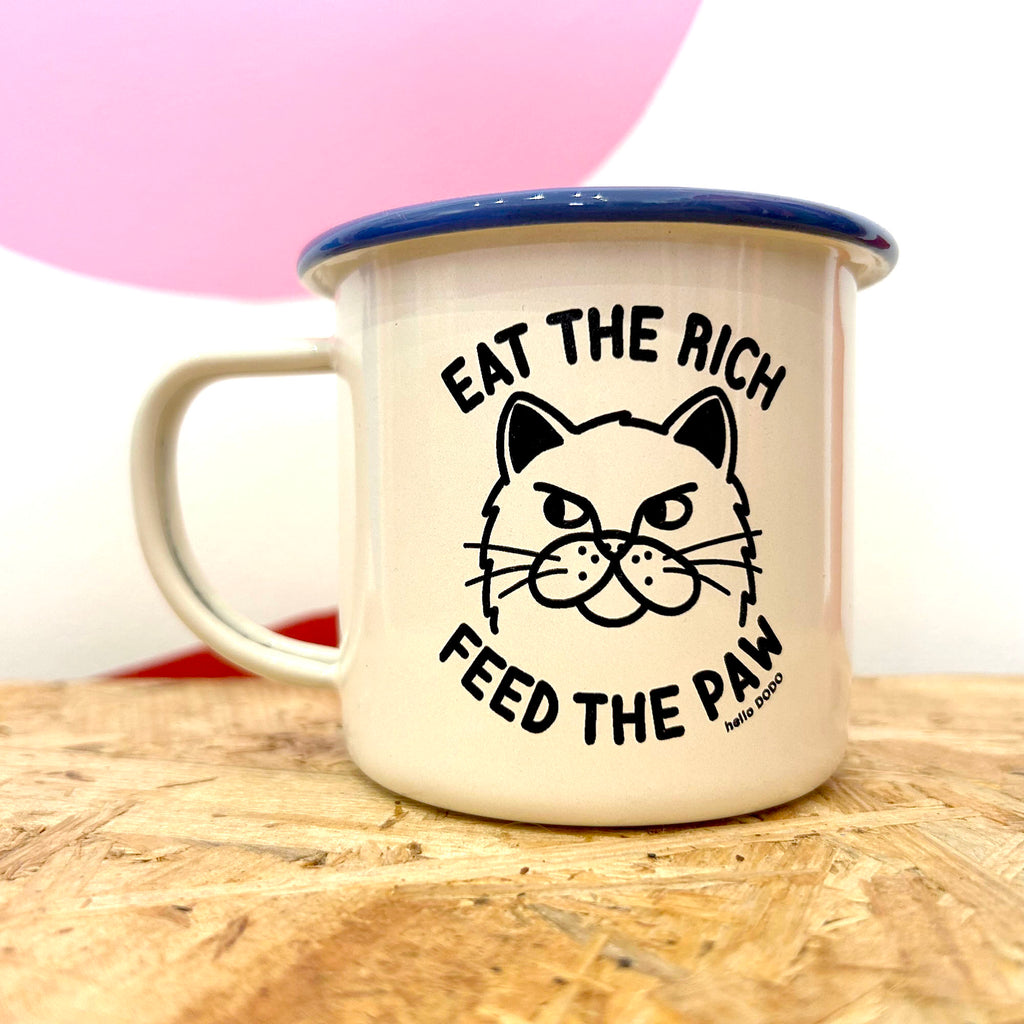 Mug - Eat The Rich (Cat)