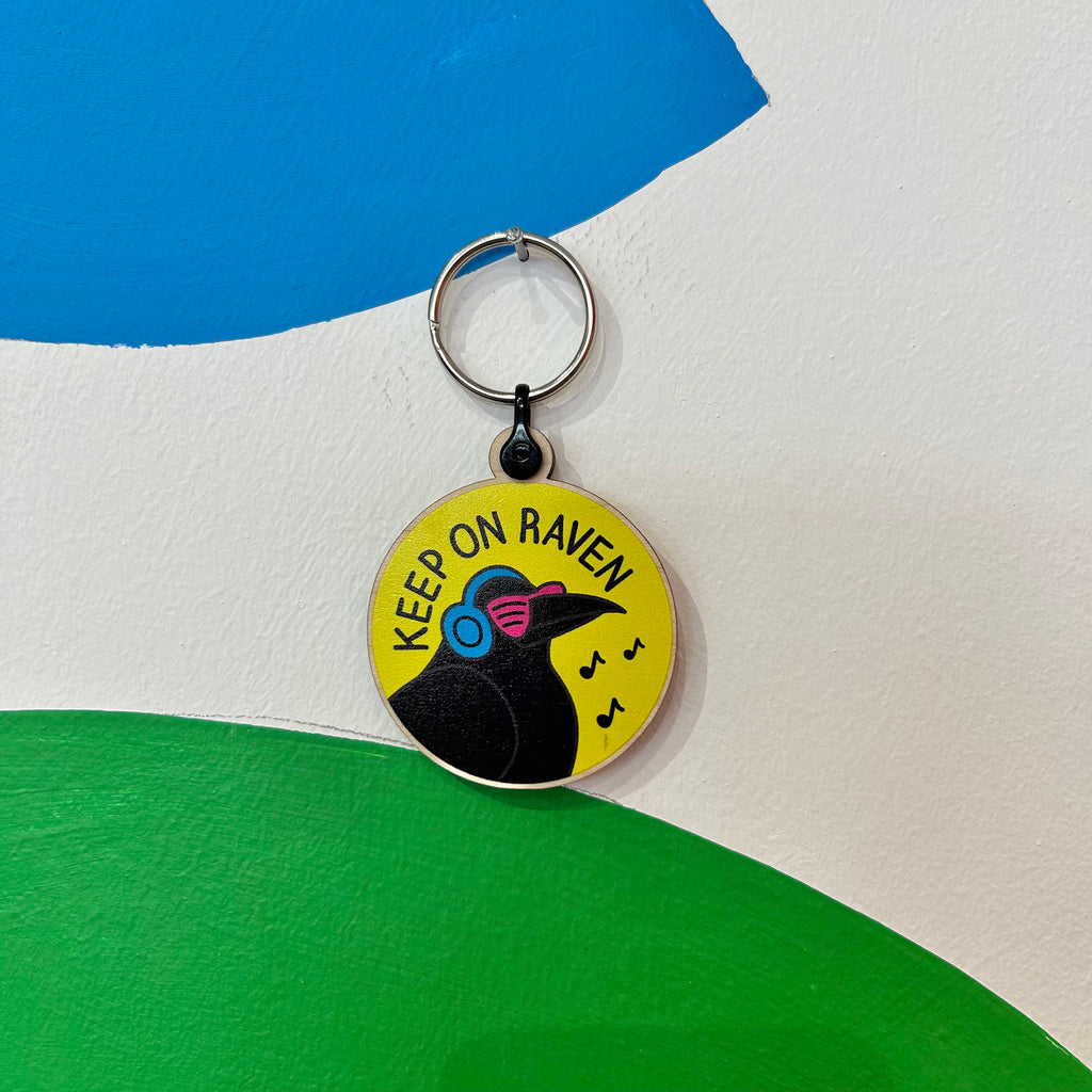 Key Ring - Raven