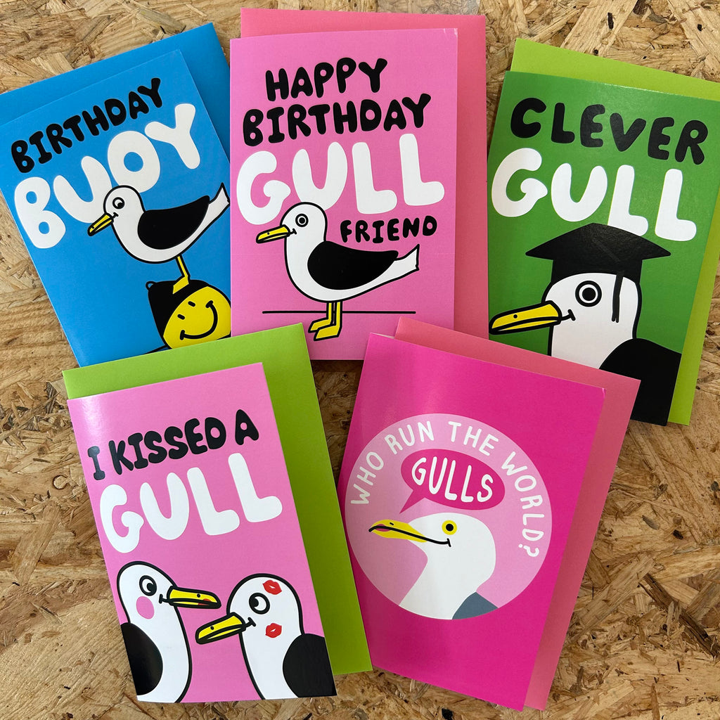 Cards - Seagull Bundle (5 Designs)