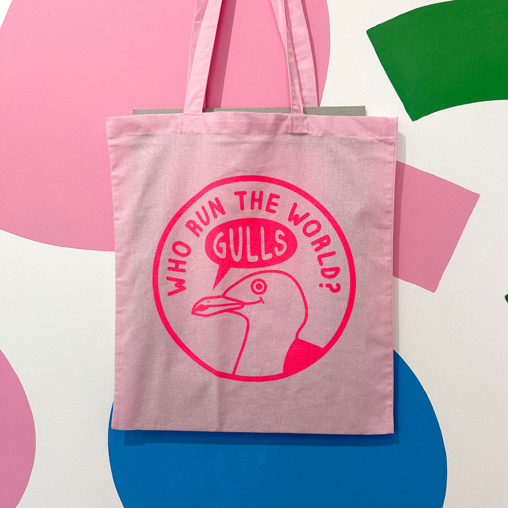 Tote Bag - Who Run The World? Gulls!