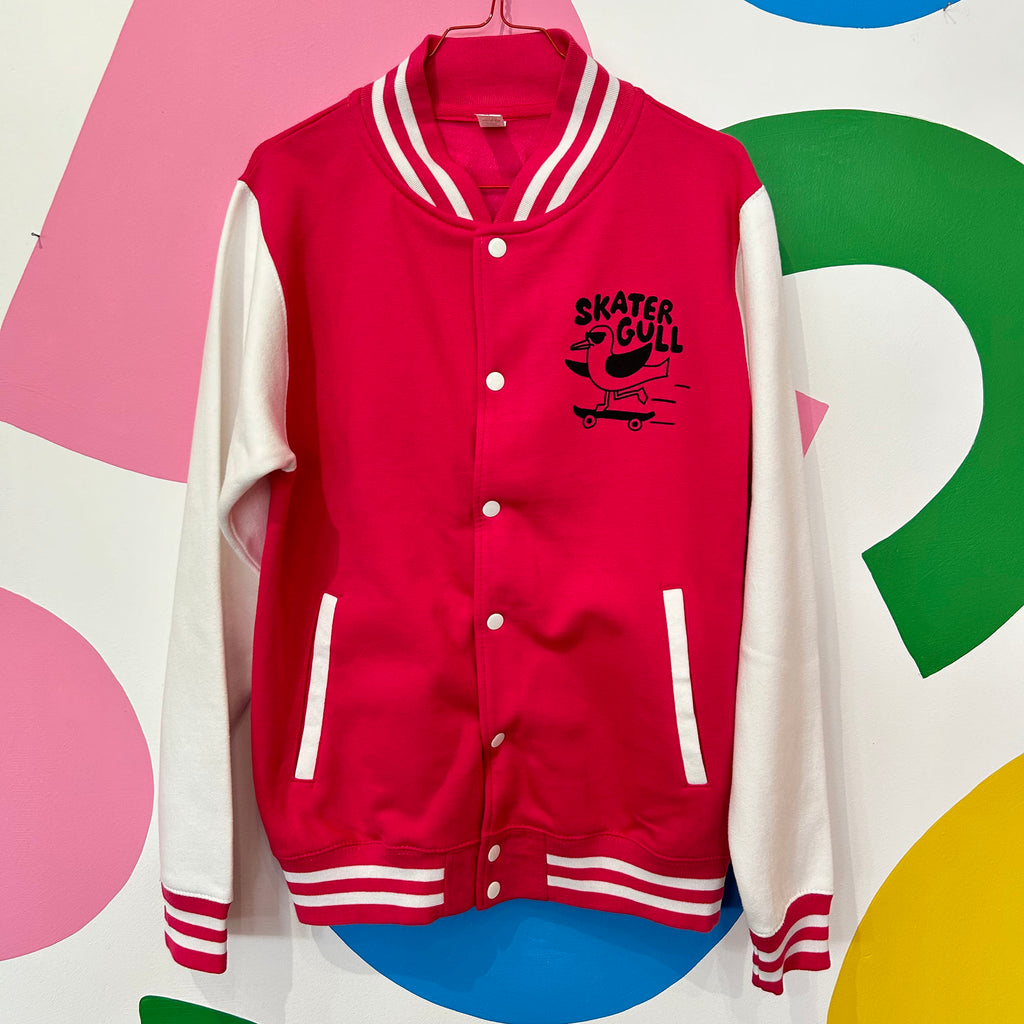 Size M - Skater Gull Varsity Jacket