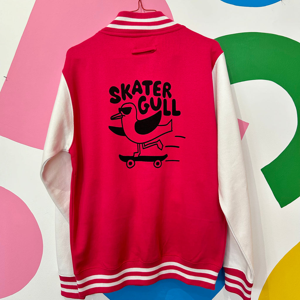 Size M - Skater Gull Varsity Jacket