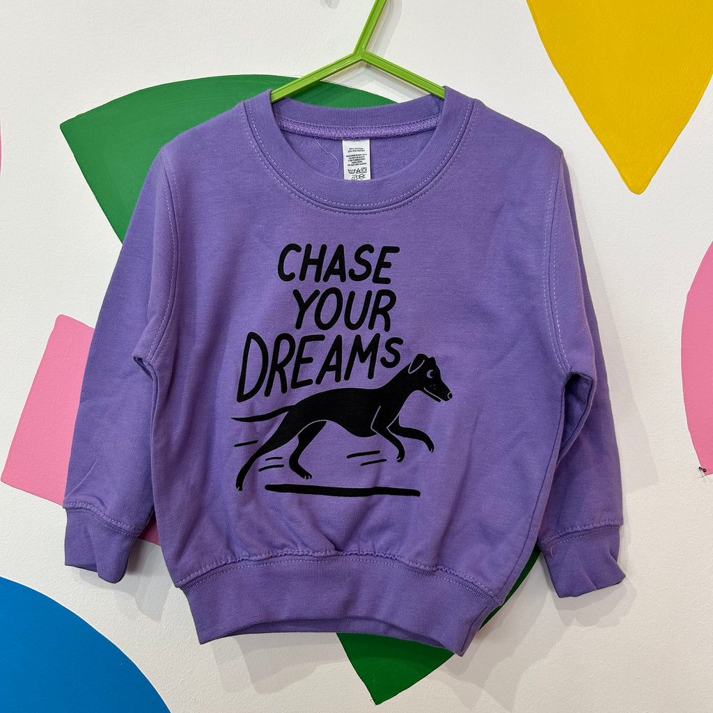 Size 1-2 Years - Chase your Dreams Sweatshirt (one sided)