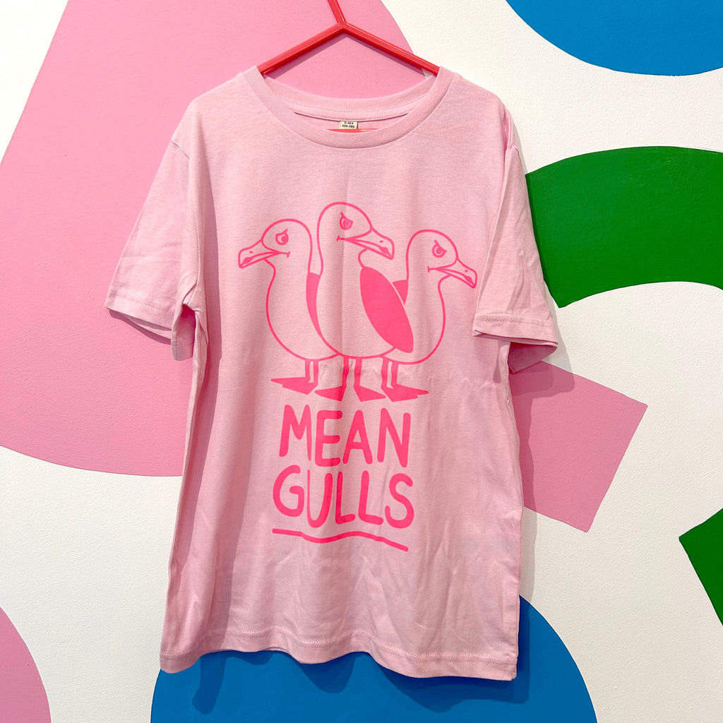 Size 9-10 Years - Mean Gulls Tee