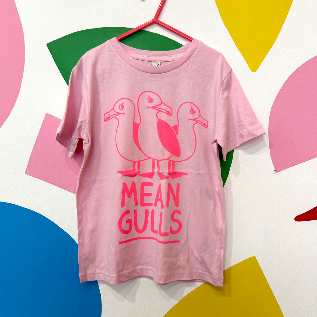 Size 7-8 Years - Mean Gulls Tee