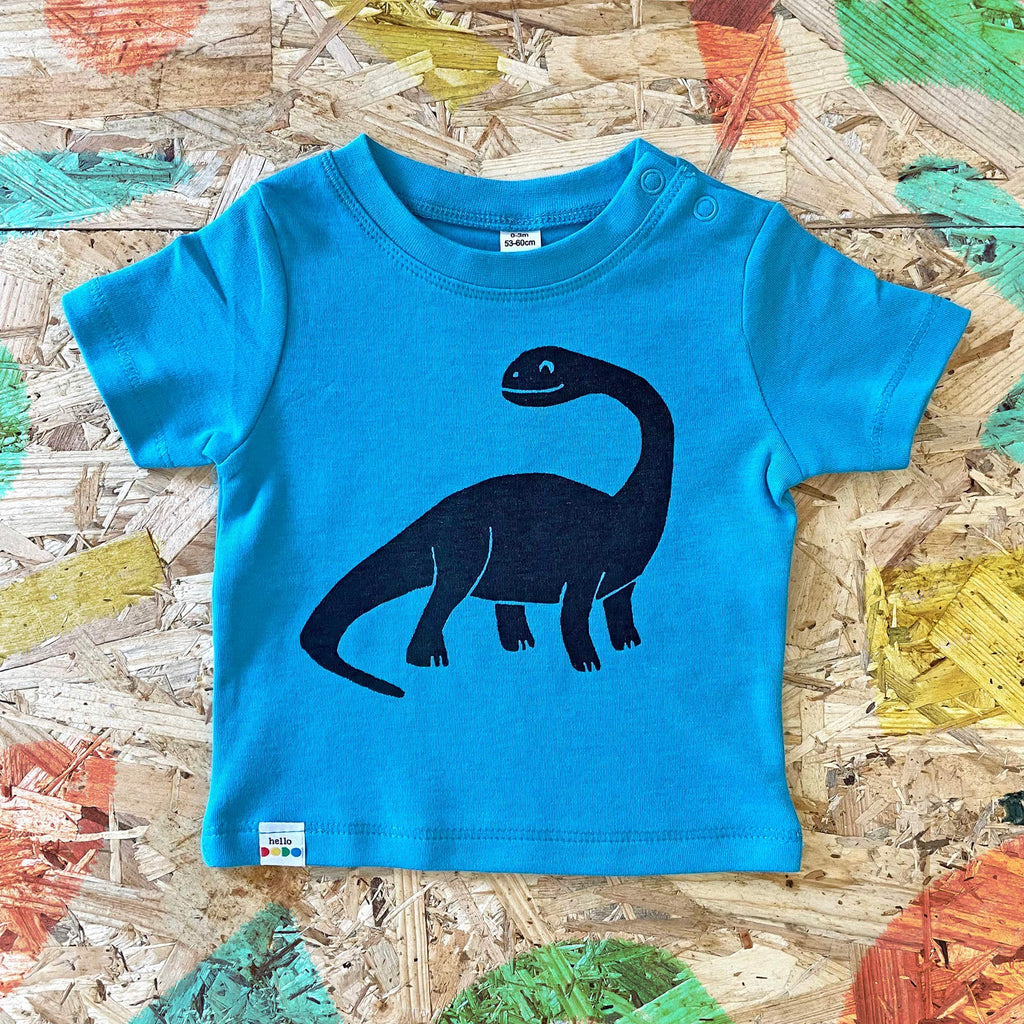 Dinosaur Baby T-shirt - Brontosaurus