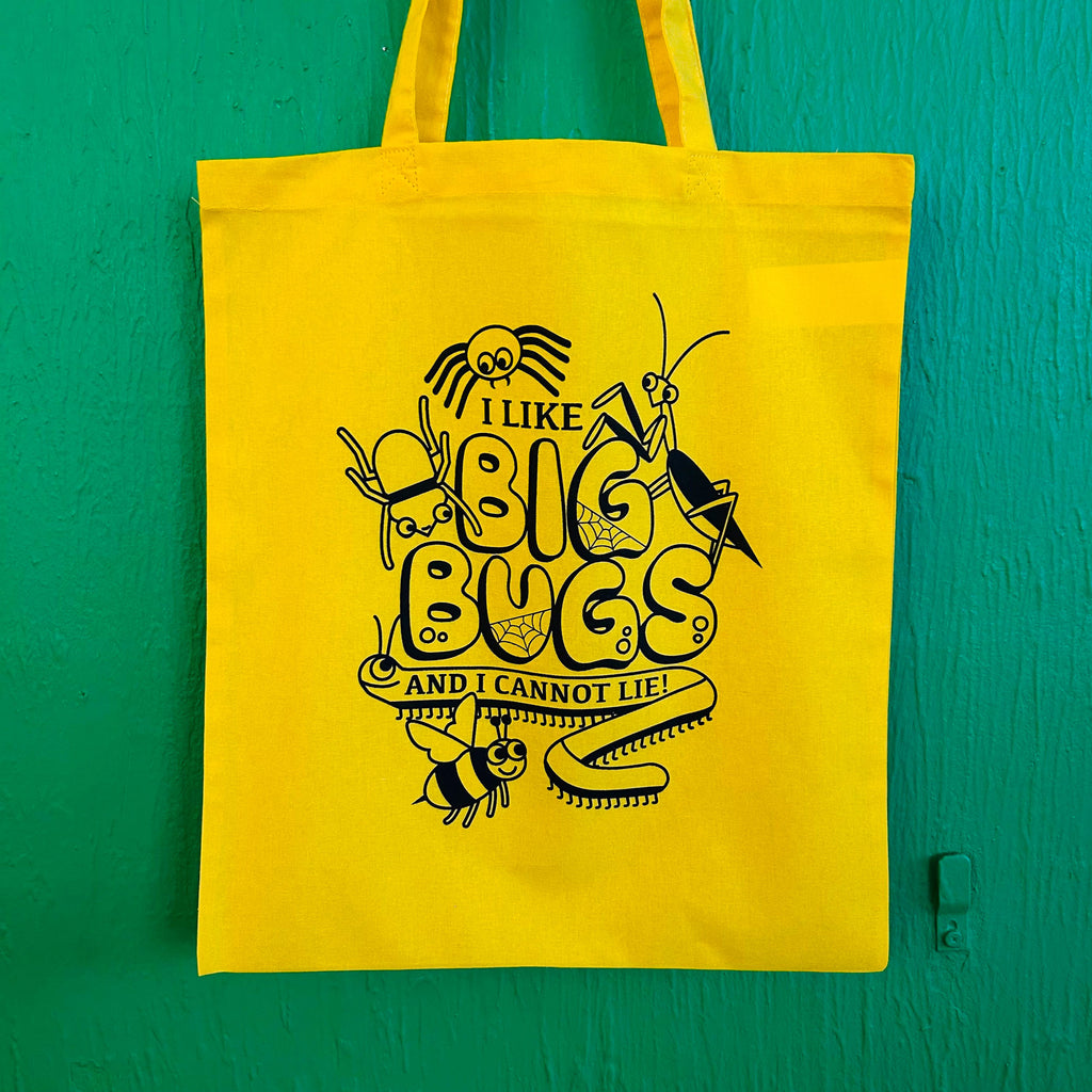 I LIKE BIG BUGS - TOTE BAG