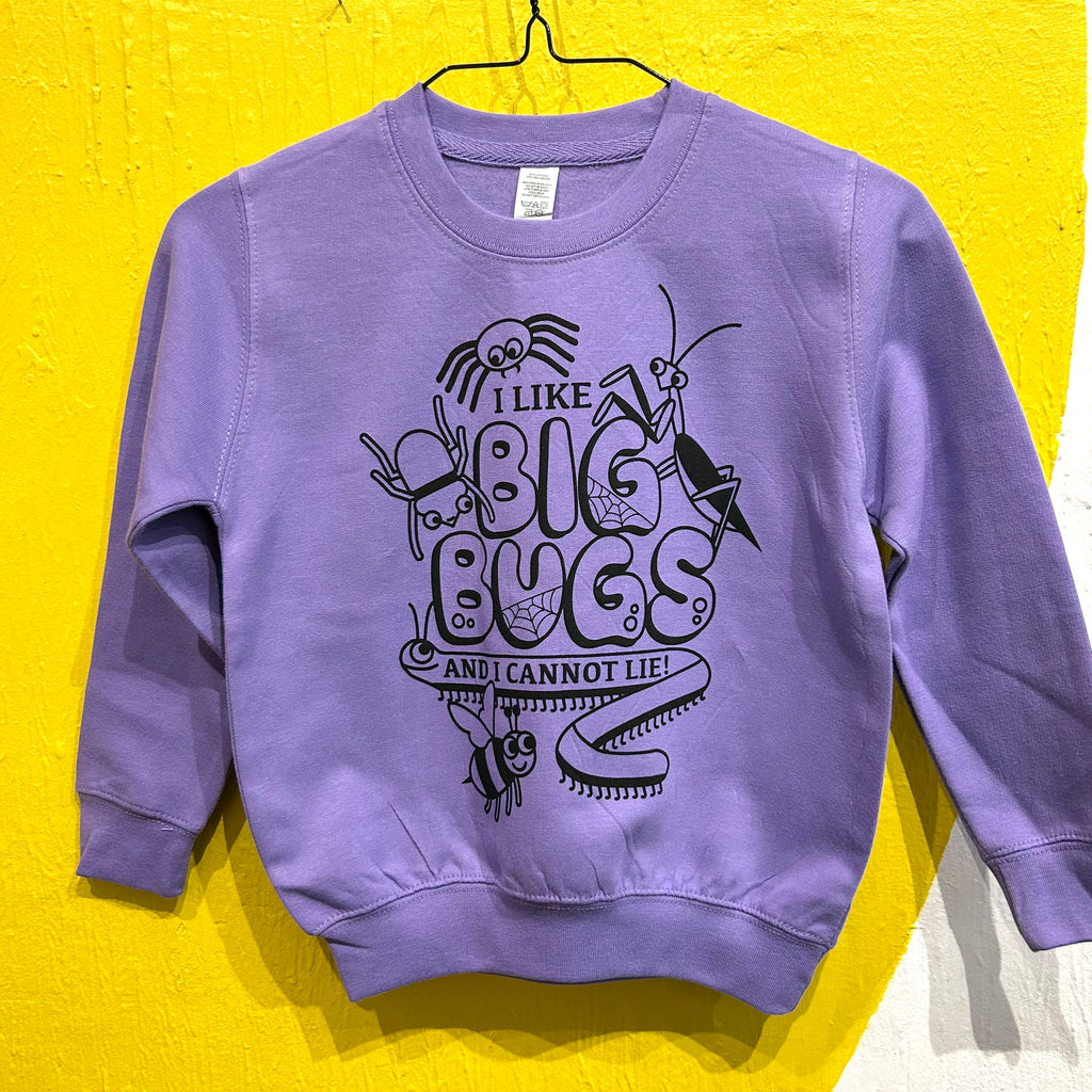 I Like Big Bugs -  Kids Sweatshirt