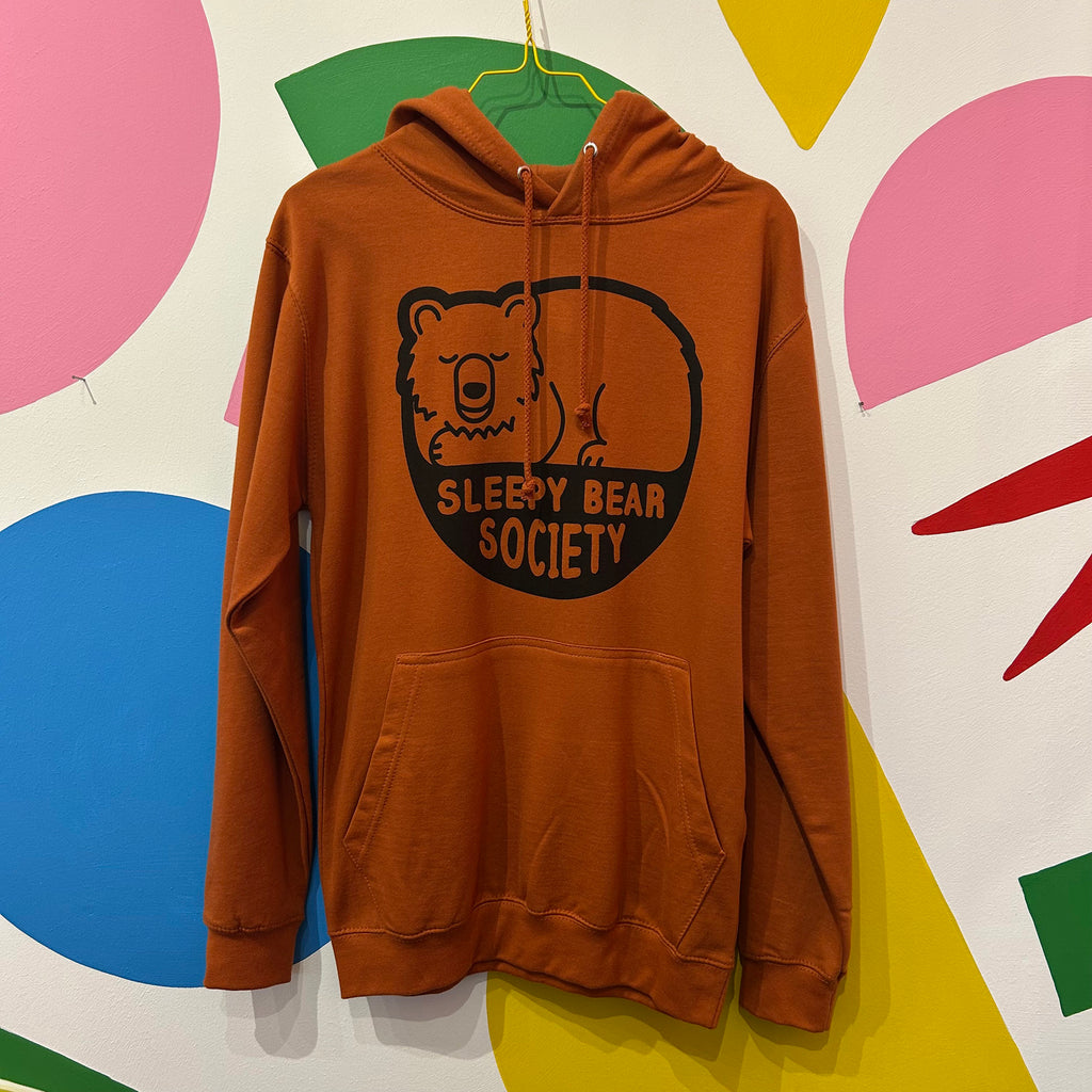 SIZE S -  SLEEPY BEAR HOODIE