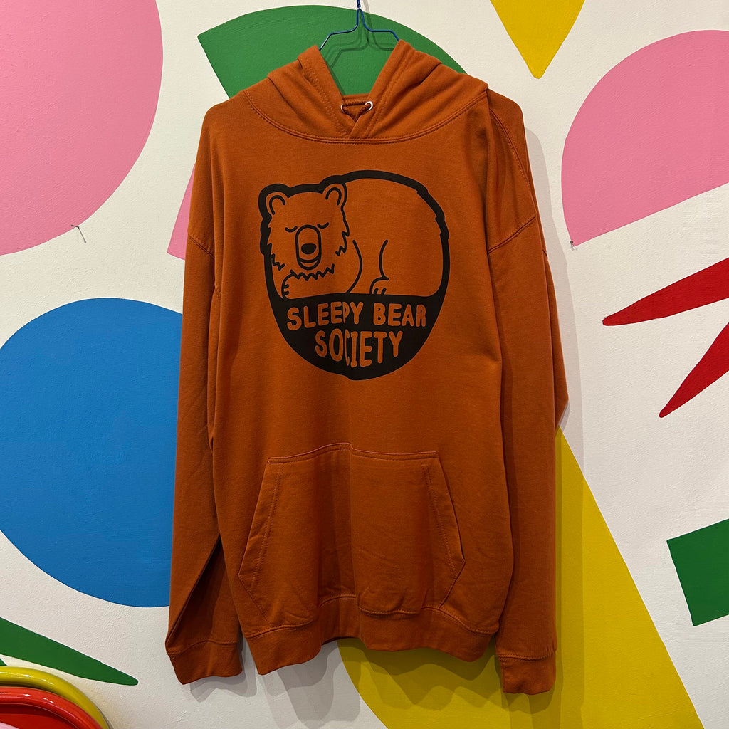 SIZE L -  SLEEPY BEAR HOODIE