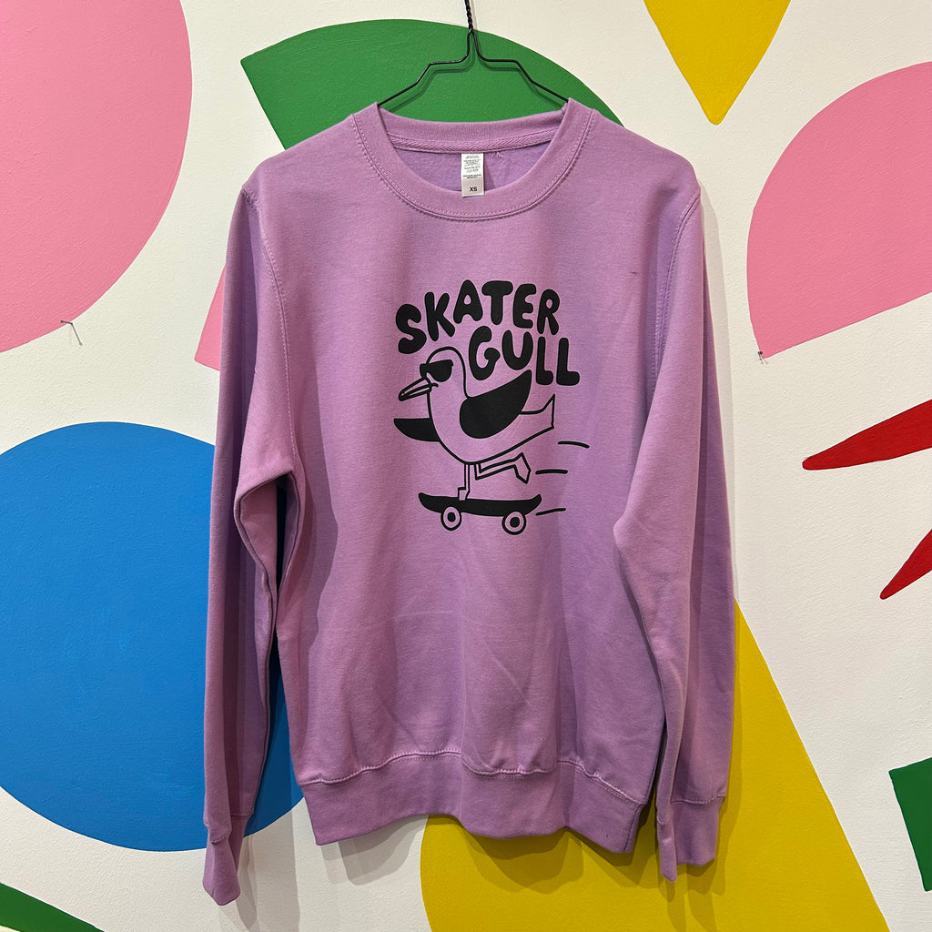 Size XS - SKATER GULL SWEATSHIRT