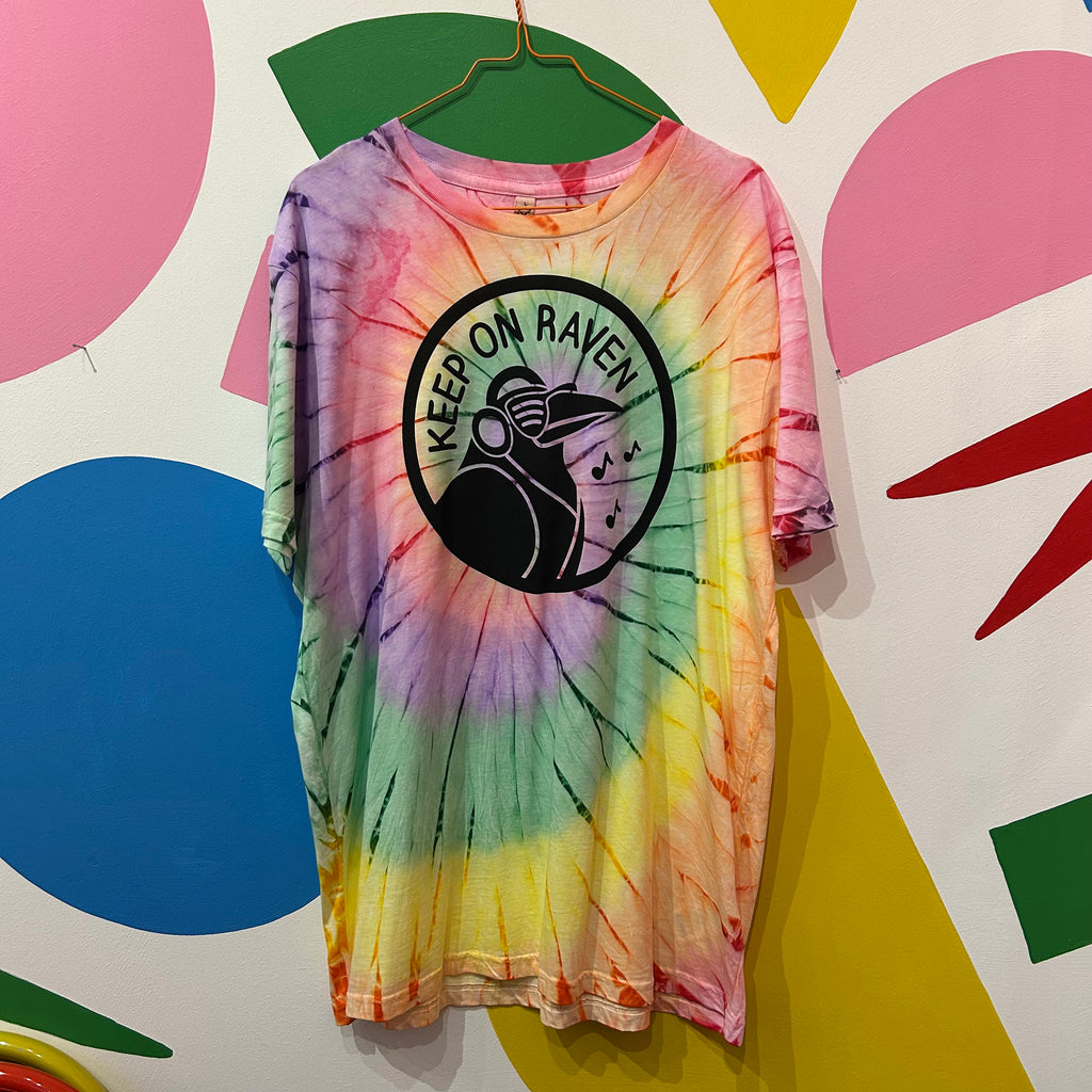 Size L - RAVEN TIE DYE TEE