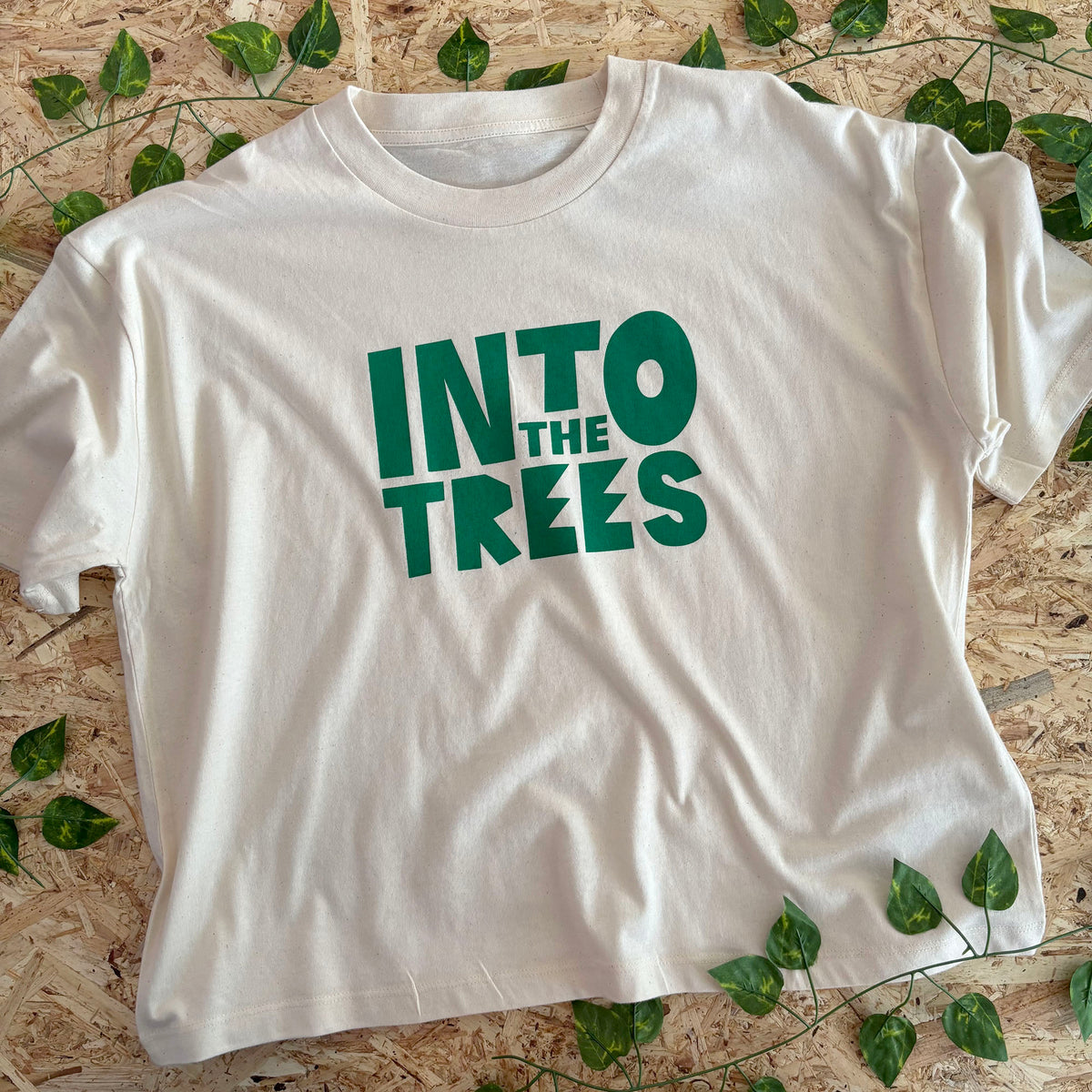 In To The Trees Boxy Cropped T-shirt | hello DODO