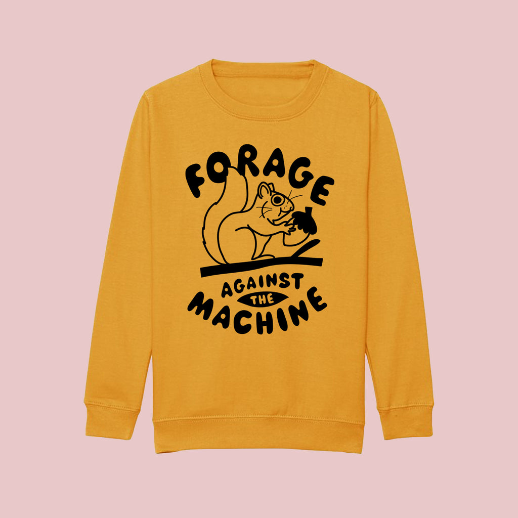 Forage Against The Machine Kids Sweatshirt