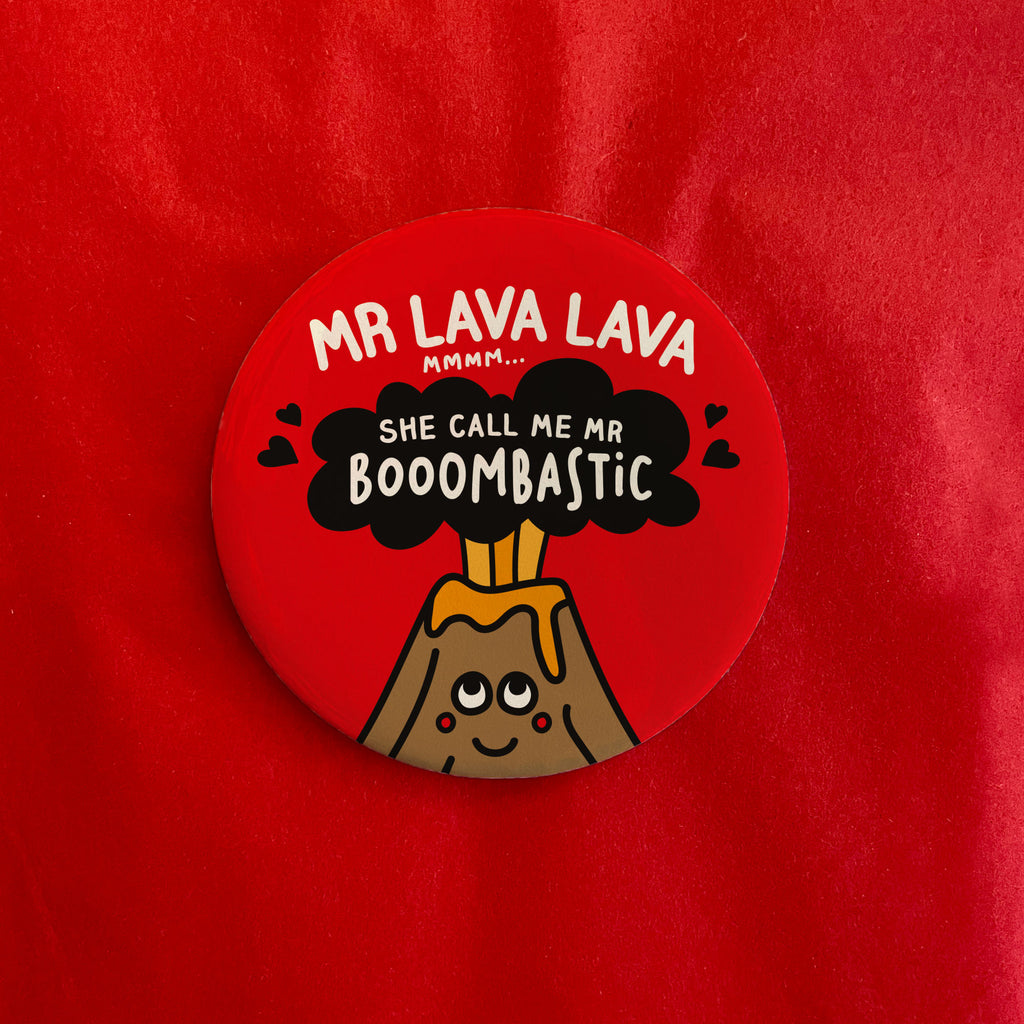 Mr Lava Lava Badge
