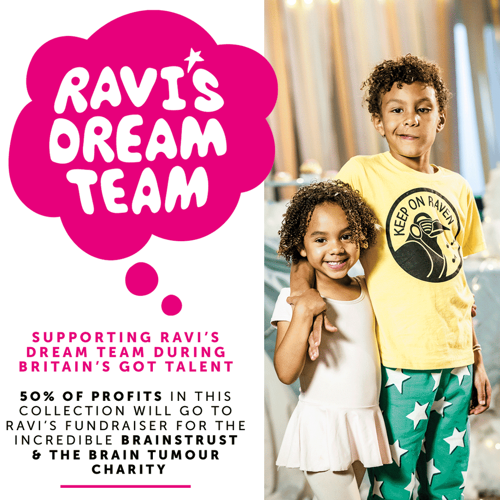 Ravi's Dream Team Adult Pink T-shirt - 50% of profits going to Ravi's Dream!
