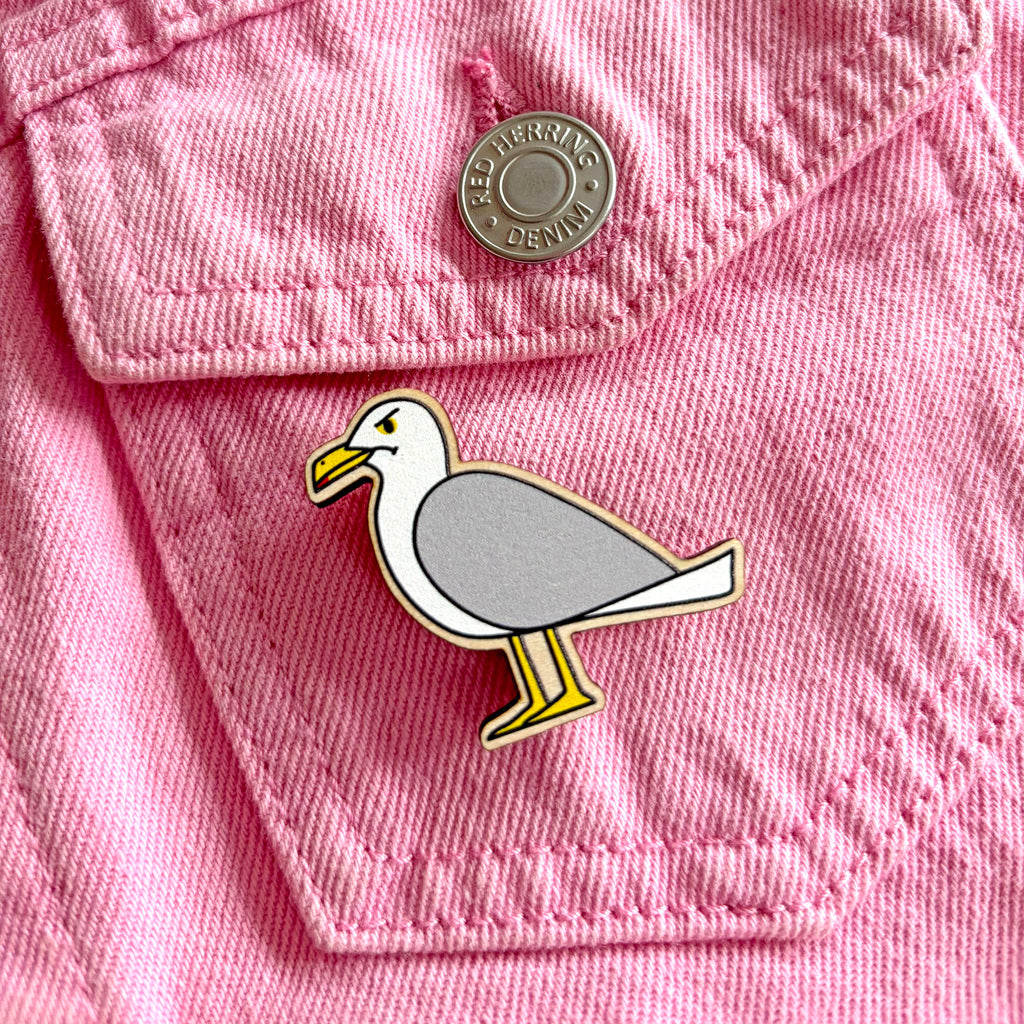 Grumpy Dodo Enamel Pins by hello DODO - funny and cute lapel pins