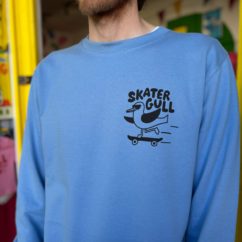 Skater Gull Emblem Sweatshirt