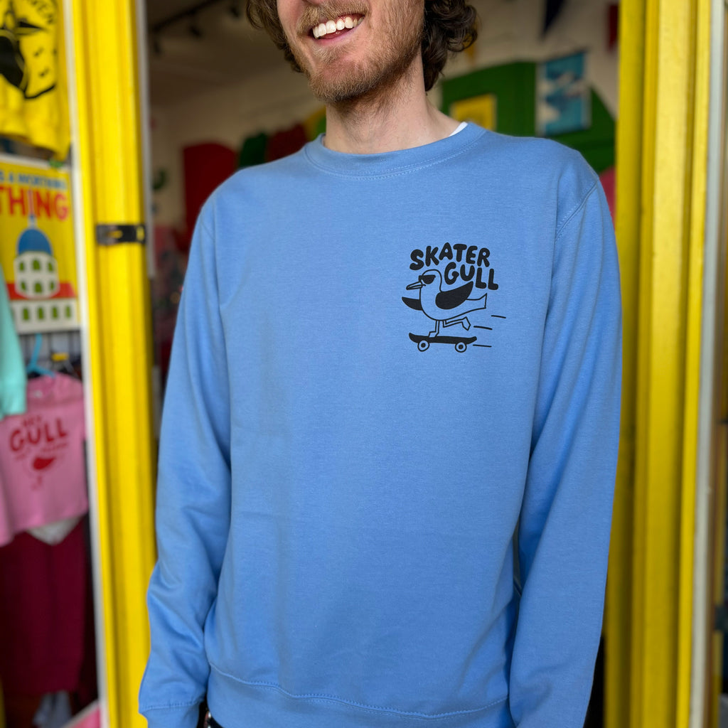 Skater Gull Emblem Sweatshirt