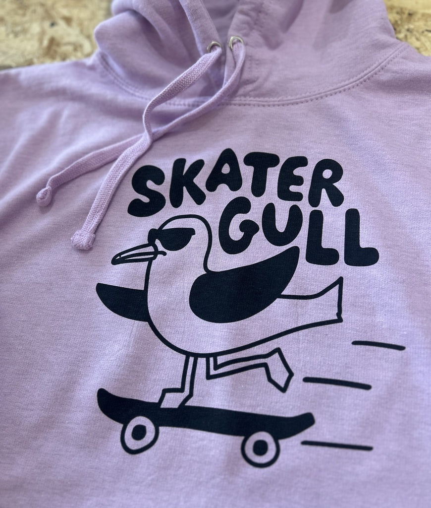 Skater Gull Summer Surf Hoodie
