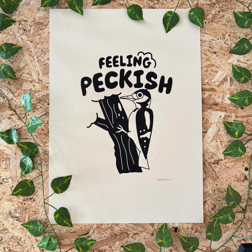 Feeling Peckish Screenprint