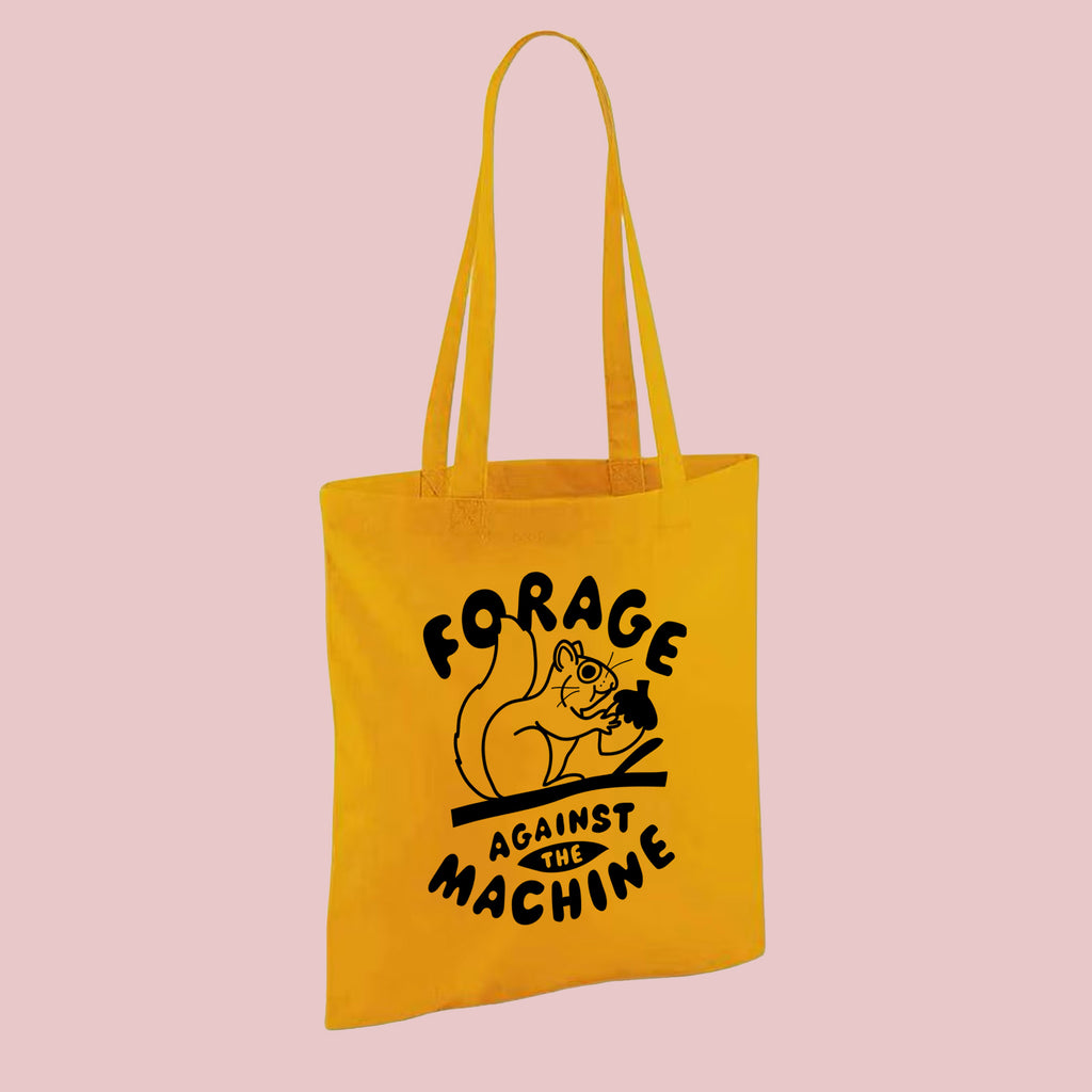 Forage Against the Machine Tote Bag