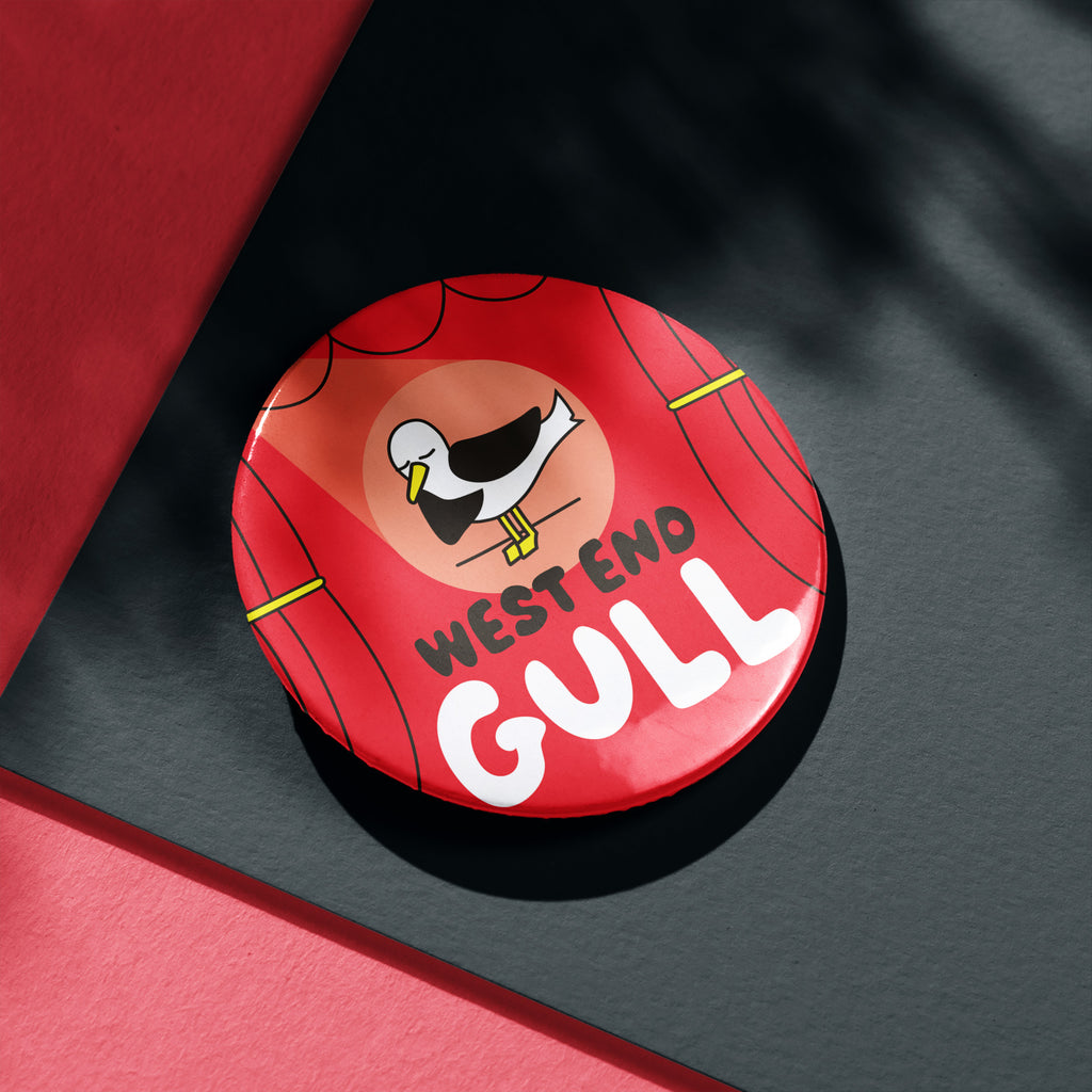 West End Gull Badge / Magnet