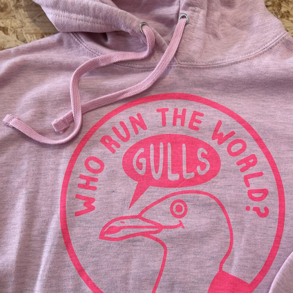 Who Run The World Gulls Summer Surf Hoodie