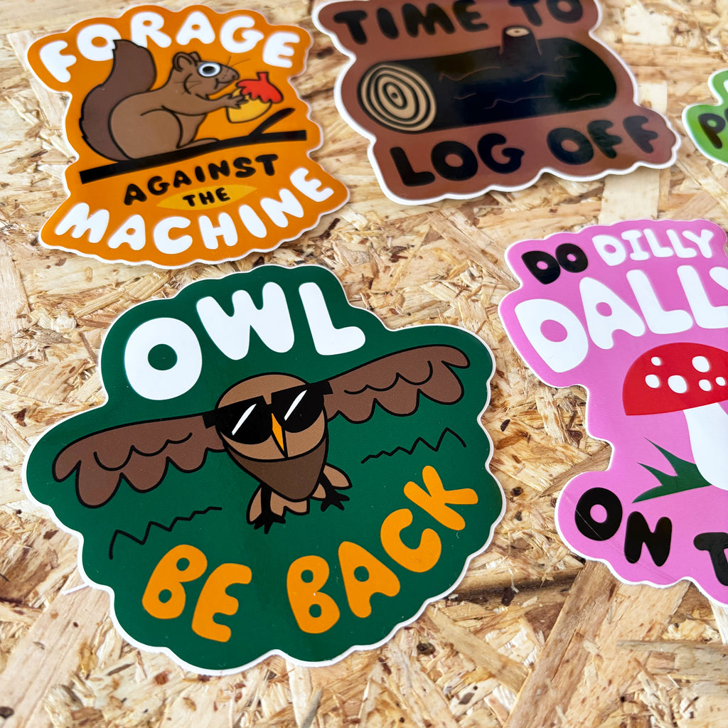 Set of 5 - Adventure Vinyl Stickers