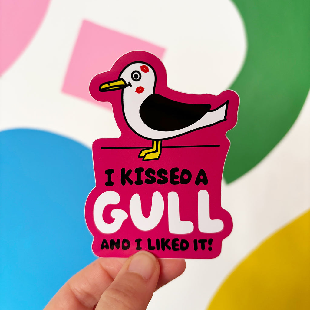 Set of 4 - Gull Vinyl Stickers (Set 1)