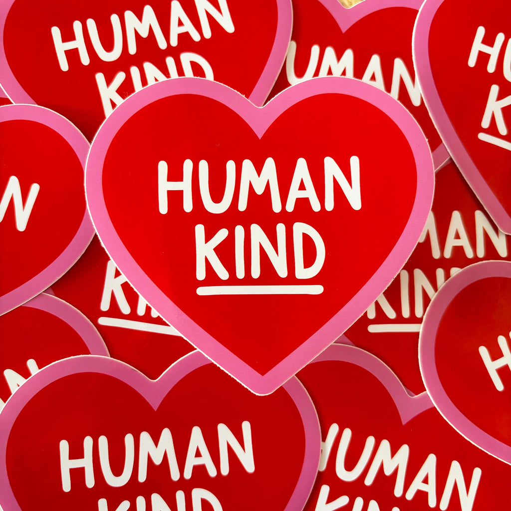 Human Kind Large Vinyl Sticker