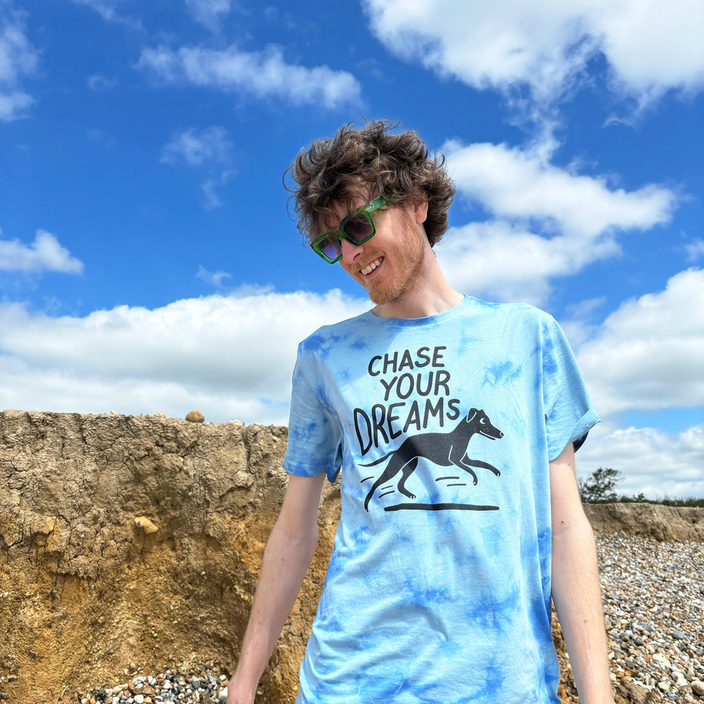 Chase Your Dreams Cloud Tie Dye Unisex T-shirt