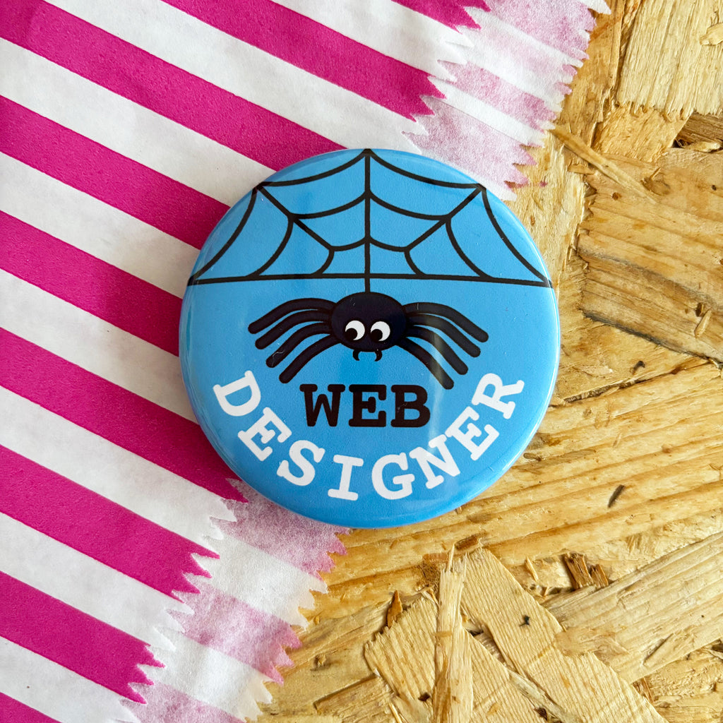 Web Designer Spider Badge