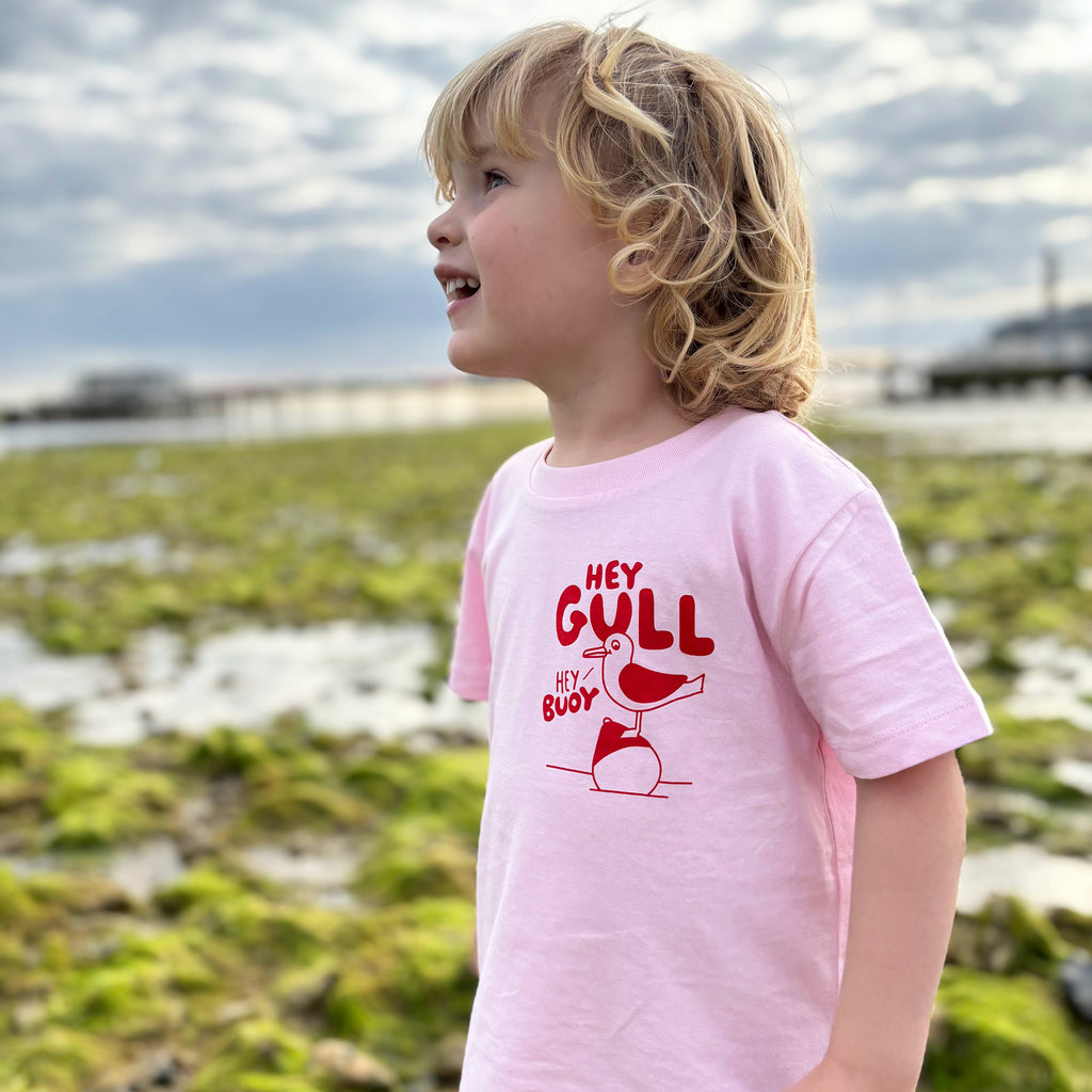 Hey Gull Hey Buoy Kids T-shirt