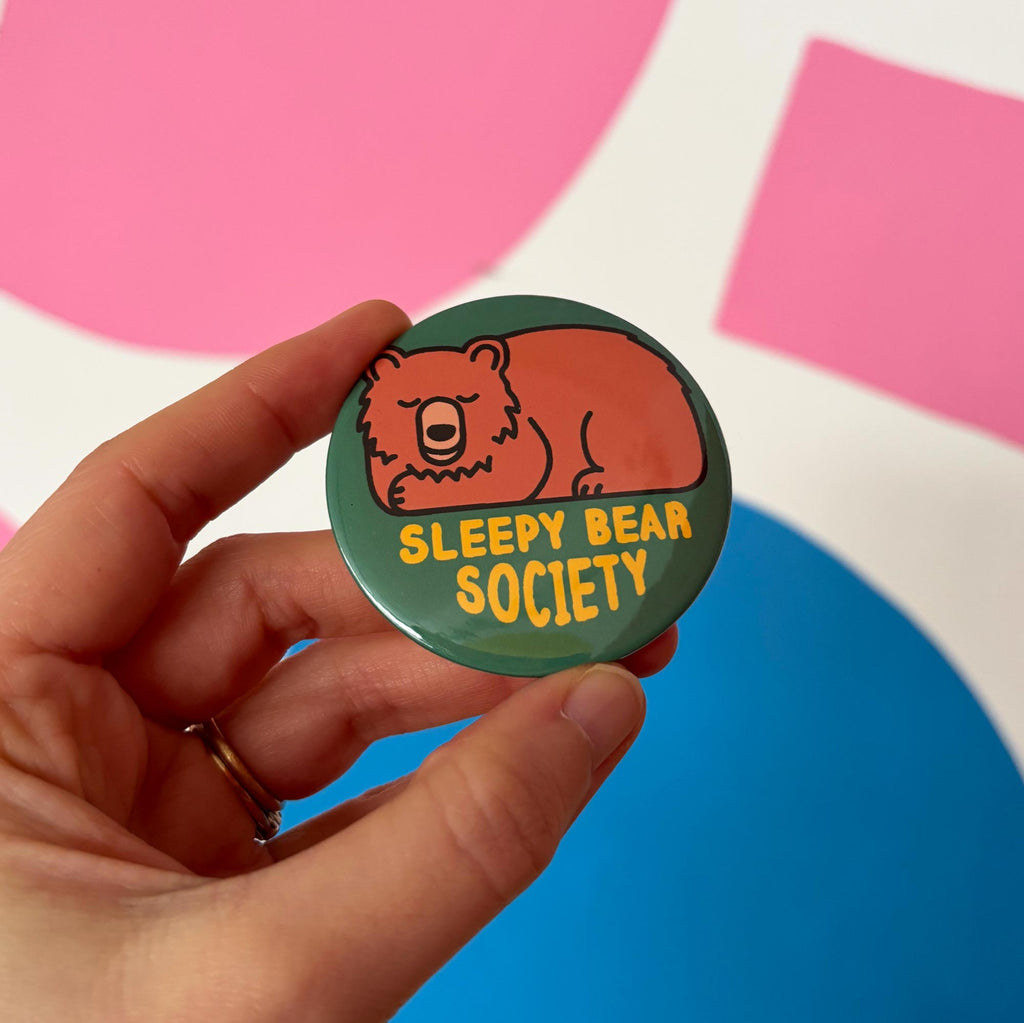 Sleepy Bear Society Badge | hello DODO
