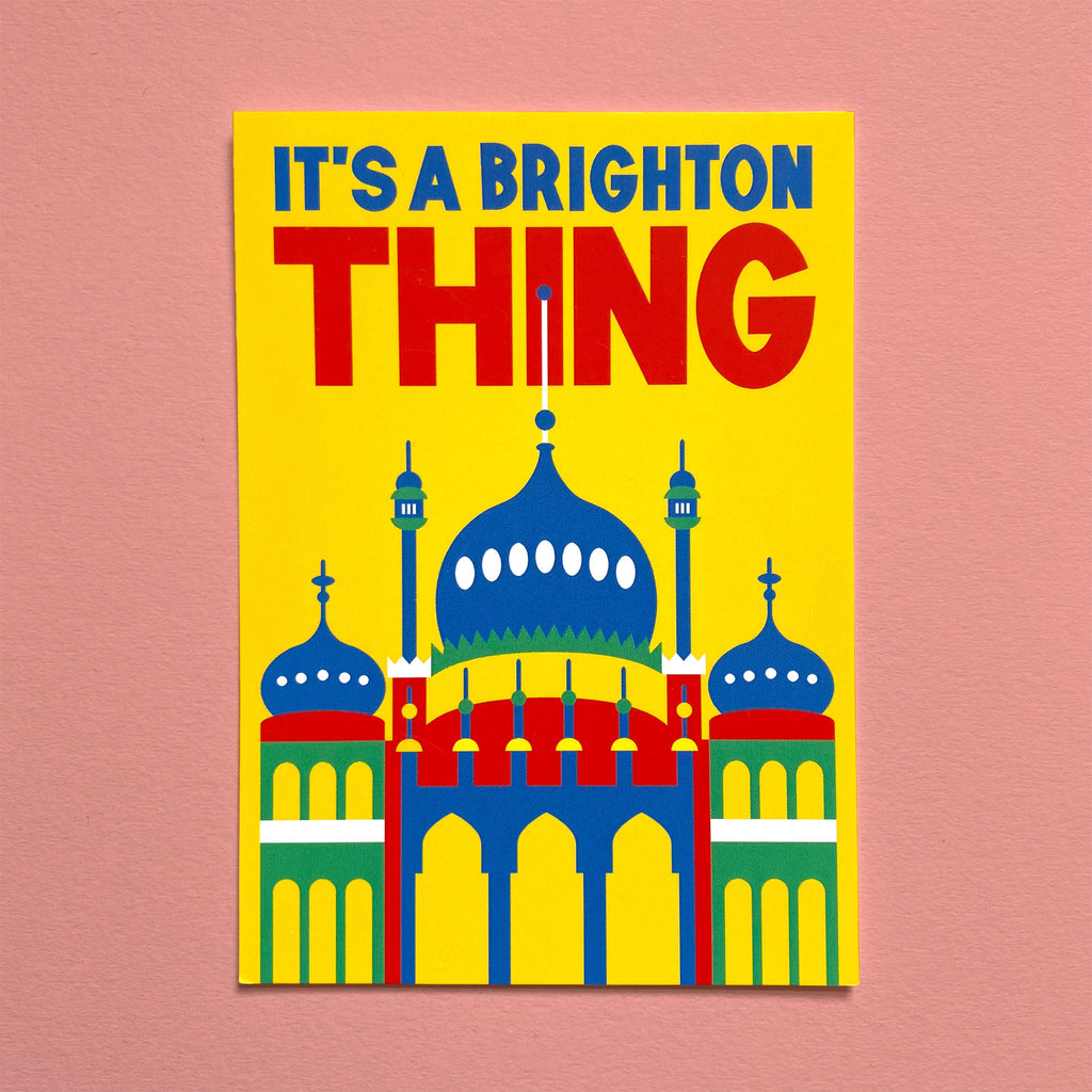Brighton Pavilion Postcard