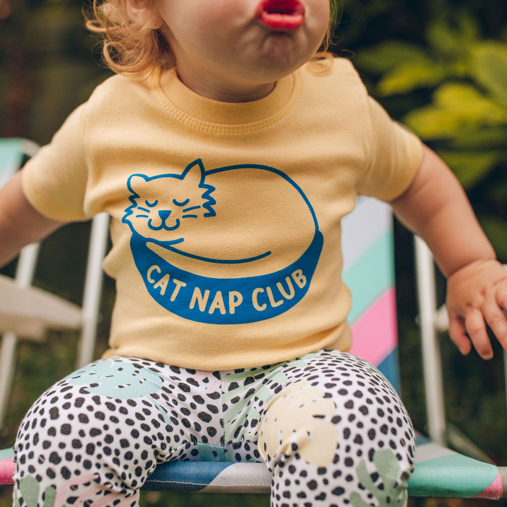 Cat Nap Club Baby T-shirt - hello DODO