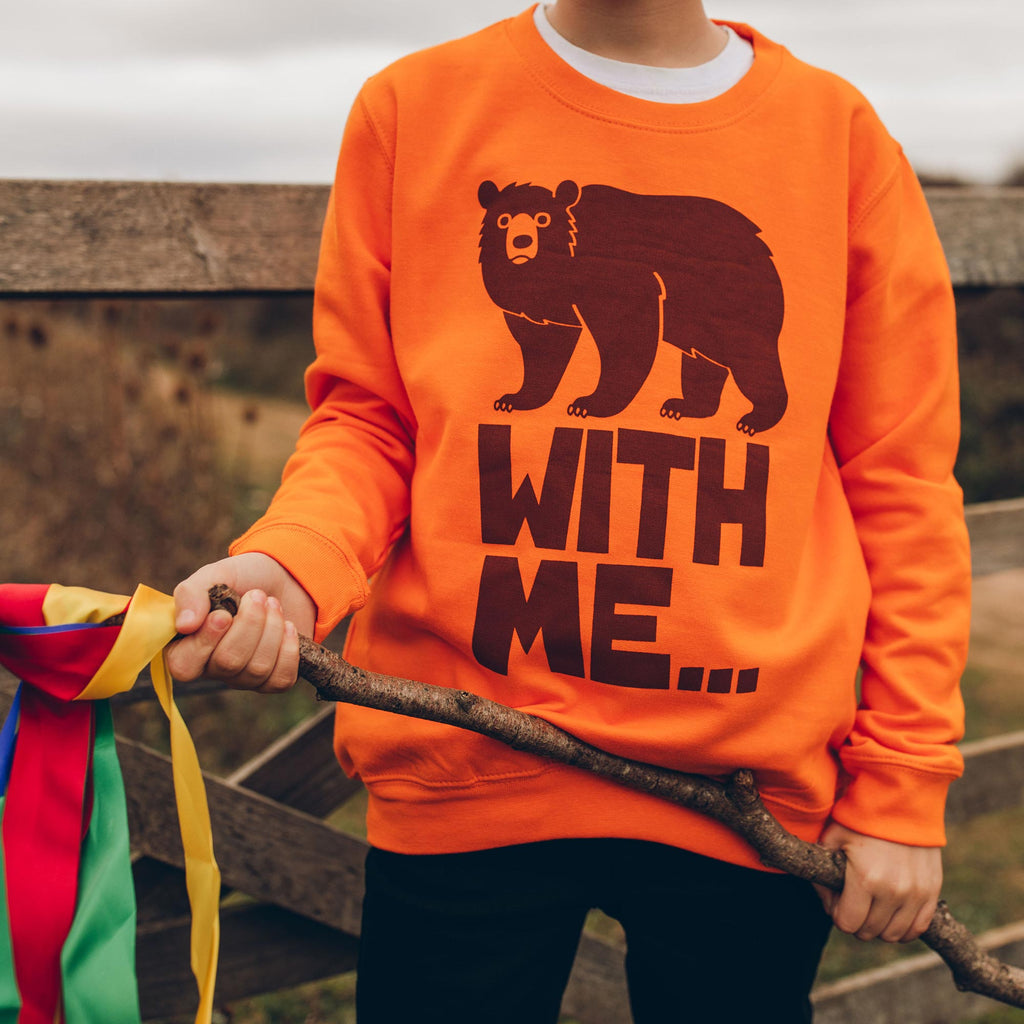 Bear With Me Kids Sweatshirt