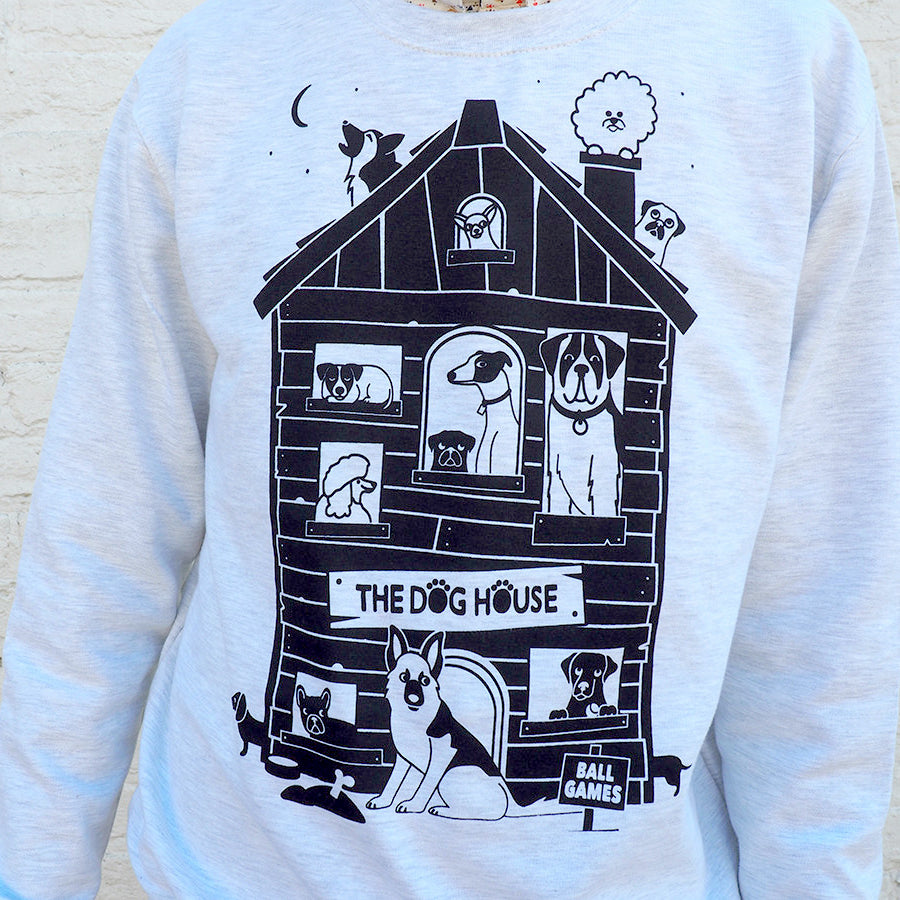 The Dog House Unisex Sweatshirt - hello DODO